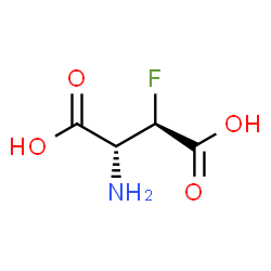 ChemSpider 2D Image | (3R)-3-Fluoro-L-aspartic acid | C4H6FNO4