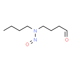 ChemSpider 2D Image | 4-[Butyl(nitroso)amino]butanal | C8H16N2O2