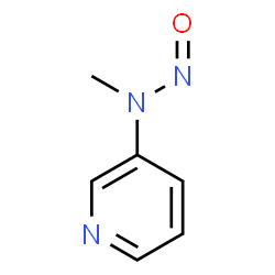 ChemSpider 2D Image | N-Methyl-N-nitroso-3-pyridinamine | C6H7N3O