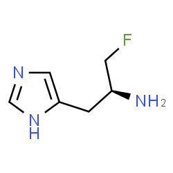 ChemSpider 2D Image | (2S)-1-Fluoro-3-(1H-imidazol-5-yl)-2-propanamine | C6H10FN3