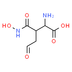 ChemSpider 2D Image | N-Hydroxy-3-(2-oxoethyl)asparagine | C6H10N2O5