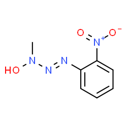 ChemSpider 2D Image | (1E)-3-Hydroxy-3-methyl-1-(2-nitrophenyl)-1-triazene | C7H8N4O3