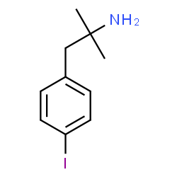 ChemSpider 2D Image | 1-(4-Iodophenyl)-2-methyl-2-propanamine | C10H14IN