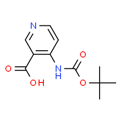 ChemSpider 2D Image | 4-Boc-Aminonicotinic acid | C11H14N2O4