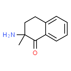 ChemSpider 2D Image | 2-Amino-2-methyl-1-tetralone | C11H13NO