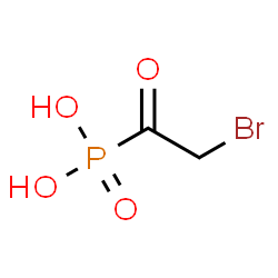 ChemSpider 2D Image | (Bromoacetyl)phosphonic acid | C2H4BrO4P