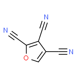 ChemSpider 2D Image | 2,3,4-Furantricarbonitrile | C7HN3O