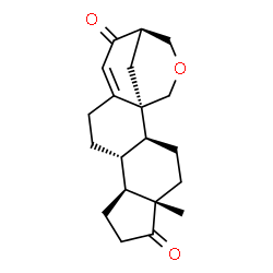 ChemSpider 2D Image | (1S,2S,5S,9S,10R,16R)-5-Methyl-18-oxapentacyclo[14.3.1.0~1,13~.0~2,10~.0~5,9~]icos-13-ene-6,15-dione | C20H26O3