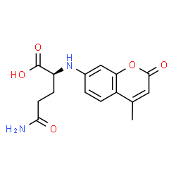 ChemSpider 2D Image | N~2~-(4-Methyl-2-oxo-2H-chromen-7-yl)-L-glutamine | C15H16N2O5