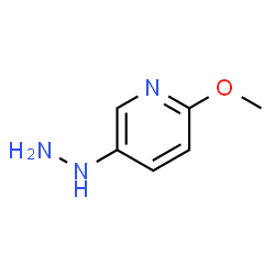 ChemSpider 2D Image | 5-Hydrazino-2-methoxypyridine | C6H9N3O