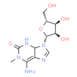 ChemSpider 2D Image | 1-Methyl-2-oxo-2,3,4-trihydroadenosine | C11H17N5O5