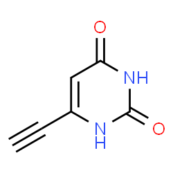 ChemSpider 2D Image | 6-ethynylpyrimidine-2,4-diol | C6H4N2O2