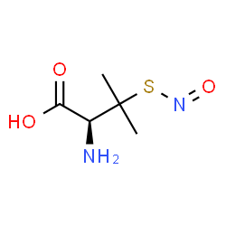 ChemSpider 2D Image | S-Nitrosopenicillamine | C5H10N2O3S