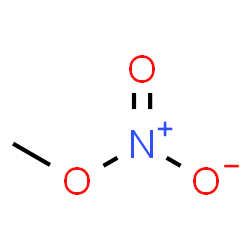 ChemSpider 2D Image | Methyl nitrate | CH3NO3
