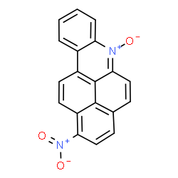 ChemSpider 2D Image | 1-Nitronaphtho[2,1,8-mna]acridine 6-oxide | C19H10N2O3
