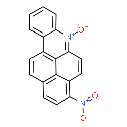 ChemSpider 2D Image | 3-Nitronaphtho[2,1,8-mna]acridine 6-oxide | C19H10N2O3