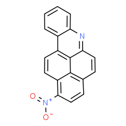 ChemSpider 2D Image | 1-Nitronaphtho[2,1,8-mna]acridine | C19H10N2O2