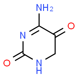 ChemSpider 2D Image | 4-Amino-1,6-dihydro-2,5-pyrimidinedione | C4H5N3O2