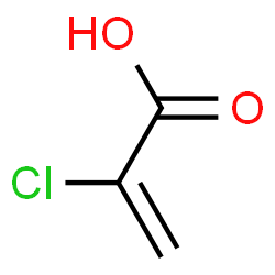 ChemSpider 2D Image | 2-Chloroacrylic acid | C3H3ClO2
