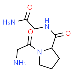 ChemSpider 2D Image | Glycylprolylglycinamide | C9H16N4O3