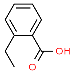ChemSpider 2D Image | 2-Ethylbenzoic acid | C9H10O2