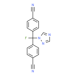 ChemSpider 2D Image | leflutrozole | C17H10FN5