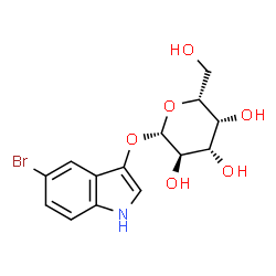 ChemSpider 2D Image | Bluo-Gal | C14H16BrNO6