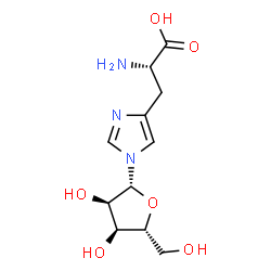 ChemSpider 2D Image | n-Ribosylhistidine | C11H17N3O6