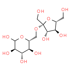 ChemSpider 2D Image | 6-O-beta-D-Fructofuranosyl-D-glucopyranose | C12H22O11