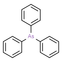 ChemSpider 2D Image | Triphenylarsine | C18H15As