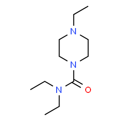 ChemSpider 2D Image | N,N,4-Triethyl-1-piperazinecarboxamide | C11H23N3O
