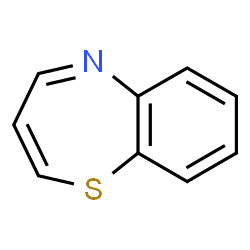 ChemSpider 2D Image | 1,5-Benzothiazepine | C9H7NS