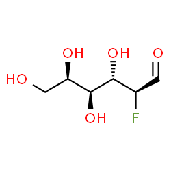 ChemSpider 2D Image | 2-Deoxy-2-fluoro-D-talose | C6H11FO5
