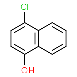 ChemSpider 2D Image | 4-Chloro-1-naphthol | C10H7ClO