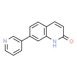 ChemSpider 2D Image | 7-(pyridin-3-yl)quinolin-2-ol | C14H10N2O