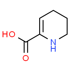ChemSpider 2D Image | 1,4,5,6-Tetrahydro-2-pyridinecarboxylic acid | C6H9NO2