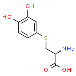ChemSpider 2D Image | S-(3,4-Dihydroxyphenyl)-L-cysteine | C9H11NO4S