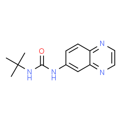 ChemSpider 2D Image | 1-(Tert-Butyl)-3-(Quinoxalin-6-Yl)urea | C13H16N4O
