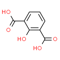ChemSpider 2D Image | 2-Hydroxyisophthalic acid | C8H6O5