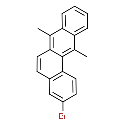 ChemSpider 2D Image | 3-Bromo-7,12-dimethyltetraphene | C20H15Br