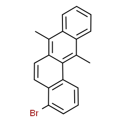 ChemSpider 2D Image | 4-Bromo-7,12-dimethyltetraphene | C20H15Br