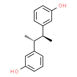 ChemSpider 2D Image | 3-[(2R,3S)-3-(3-Hydroxyphenyl)-2-butanyl]phenol | C16H18O2