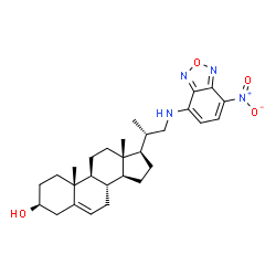 ChemSpider 2D Image | 22-NBD Cholesterol | C28H38N4O4