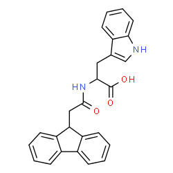 ChemSpider 2D Image | N-(9H-Fluoren-9-ylacetyl)tryptophan | C26H22N2O3