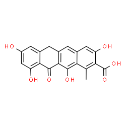 ChemSpider 2D Image | Tetracenomycin F1 | C20H14O7