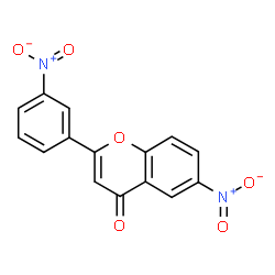 ChemSpider 2D Image | 6,3'-Dinitroflavone | C15H8N2O6