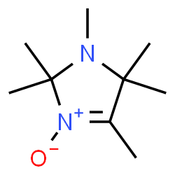 ChemSpider 2D Image | 1,2,2,4,5,5-Hexamethyl-2,5-dihydro-1H-imidazole 3-oxide | C9H18N2O