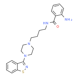 ChemSpider 2D Image | 1192U90 Free Base | C22H27N5OS