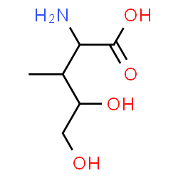 ChemSpider 2D Image | 2-Amino-4,5-dihydroxy-3-methylpentanoic acid | C6H13NO4