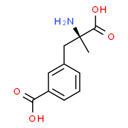 ChemSpider 2D Image | 3-Carboxy-alpha-methyl-L-phenylalanine | C11H13NO4